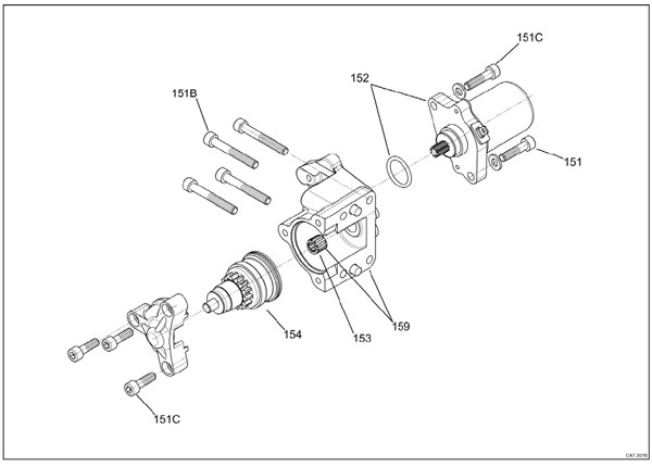 Ersatzteile Kart IAME Water Swift onboard Starter