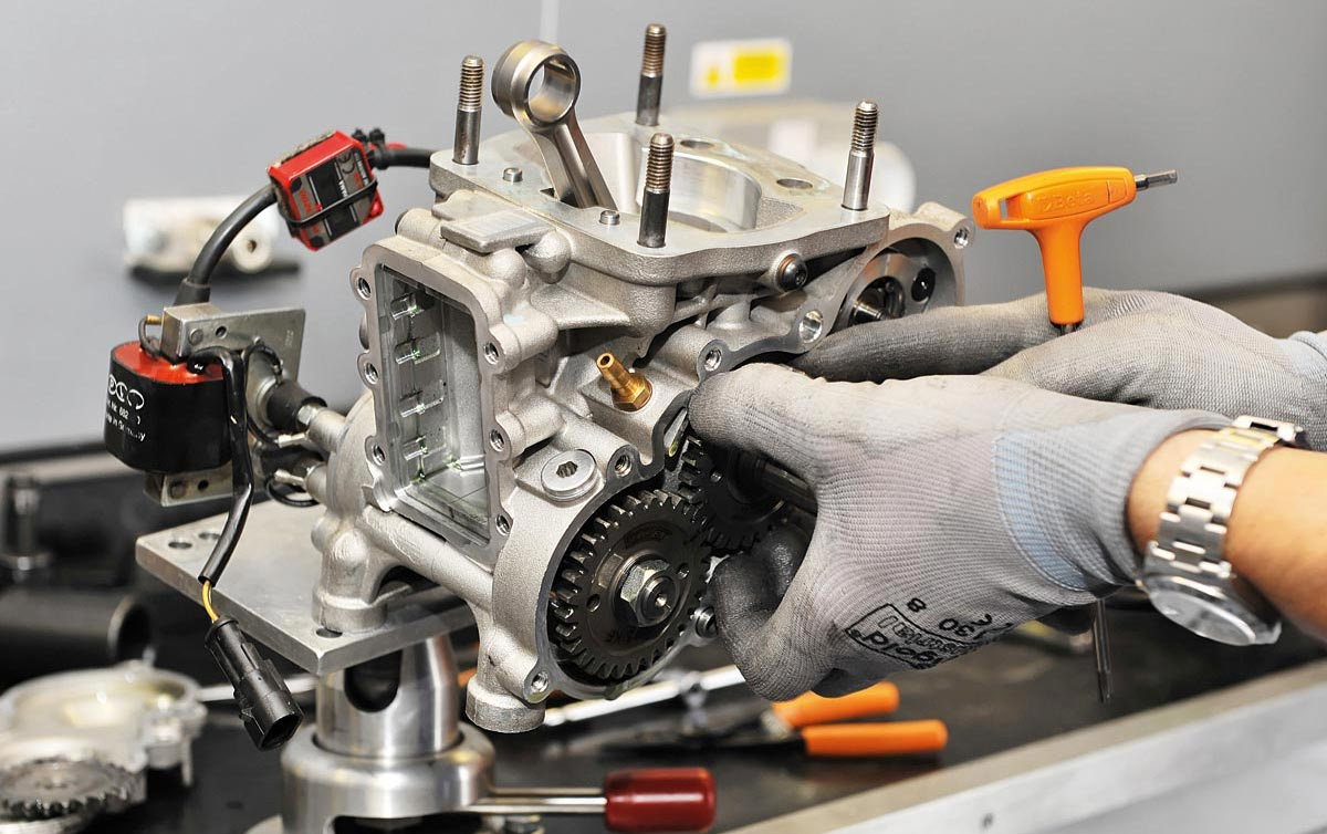 Reparatur Kart Motoren