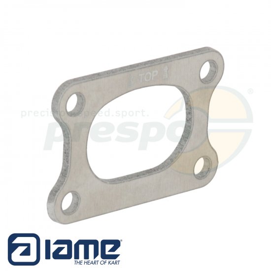 Bild 2 - Nr. 18 Distanzblech Auspuffflansch IAME S125