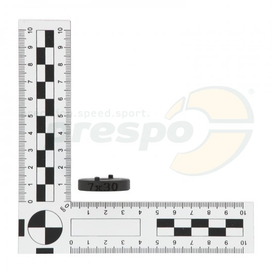 Bild 4 - U-Scheibe Kunststoff  �: 30mm  Dicke: 7mm 