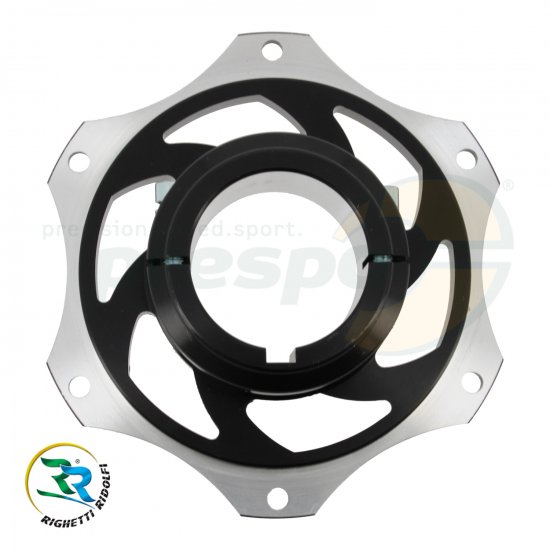 Bild 2 - -Kettenblattaufnahme Aluminium  ECO-Line   50mm   schwarz eloxiert
