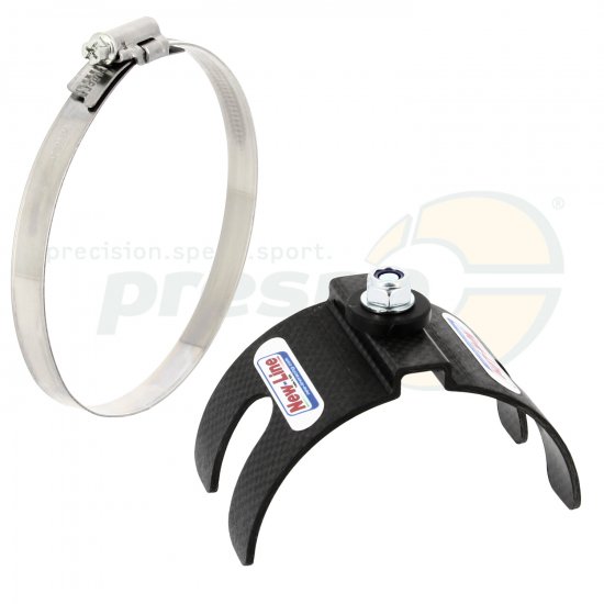 Bild 2 - Auspuffhalter (Schale) NEW-LINE   carbon