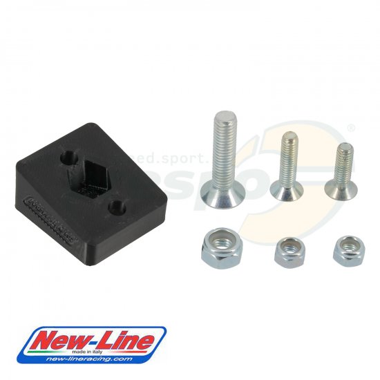 Bild 4 - Distanzblock (geneigt) f�r Halterung Ansaugger�uschd�mpfer NEW-LINE