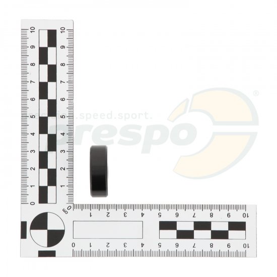 Bild 4 - U-Scheibe Aluminium  �: 30mm  Dicke: 10mm   schwarz eloxiert