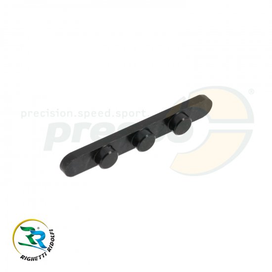 Bild 2 - Pafeder mit 3 Stiften   Abstand: 30mm   Hhe: 3,5mm   -Stifte 7,4mm
