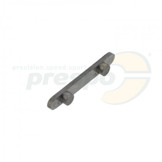 Bild 2 - Pafeder mit 2 Stiften   Abstand: 34mm   Hhe: 3,0mm   -Stifte 7,4mm