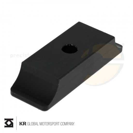 Bild 2 - Klammer Motorbock  (kurz)   KR/FA  28 x 92mm   schwarz eloxiert