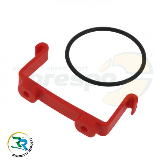 Bild 2 - Halterung fr berlaufbehlter standard   Farbe: rot