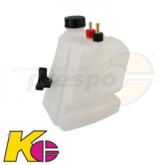 Bild 2 - Tank KG  3,5 Liter   schwarzer Deckel    zur Schraubbefestigung