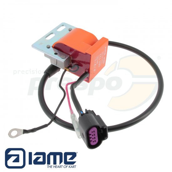 Bild 3 - Zndspule PVL 684 100  Modell: OK-N   Farbe: orange