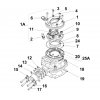Zylinder IAME REEDSTER V