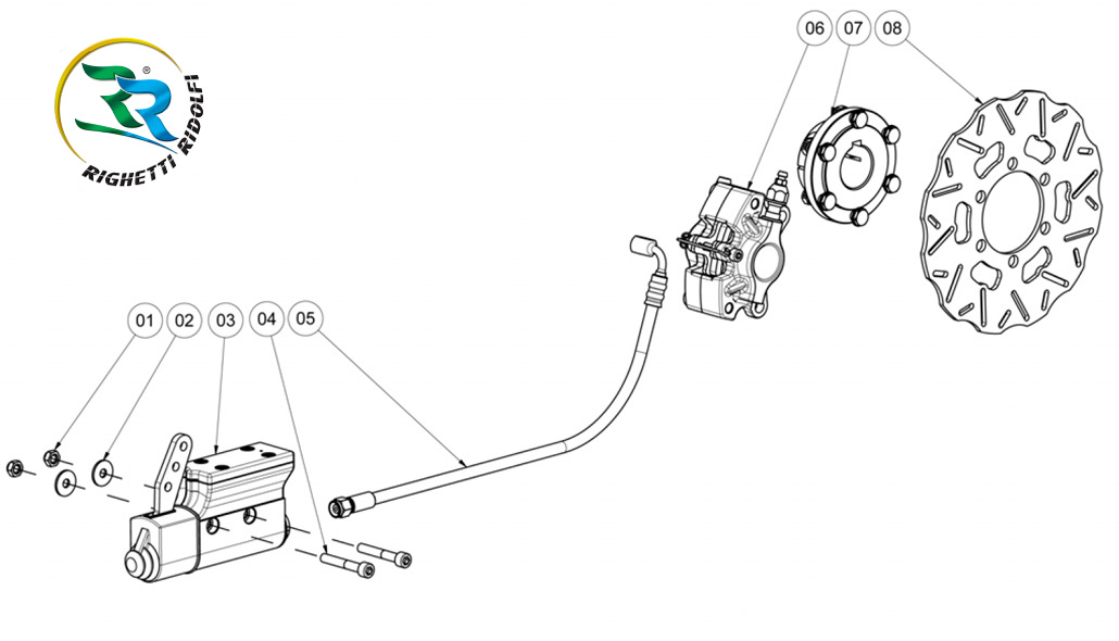 RR Bremsanlage MA20 Mini - Prespo Kartsport