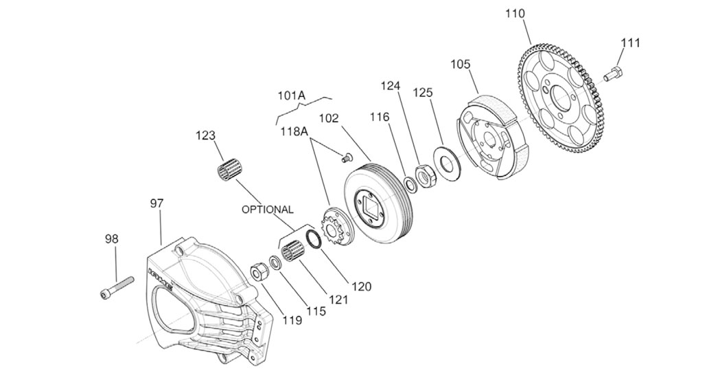 Motoren IAME Ersatzteile IAME Mini-Swift,Kupplung IAME Mini-Swift