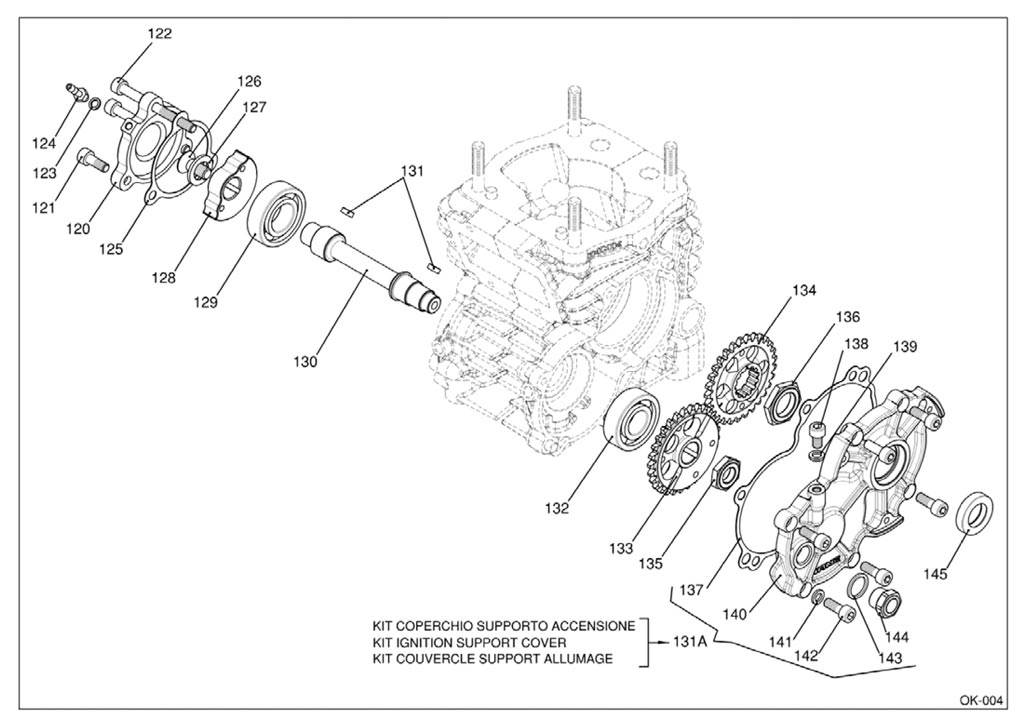 Motoren IAME Ersatzteile IAME REEDSTER IV,Ausgleichswelle IAME REEDSTER IV