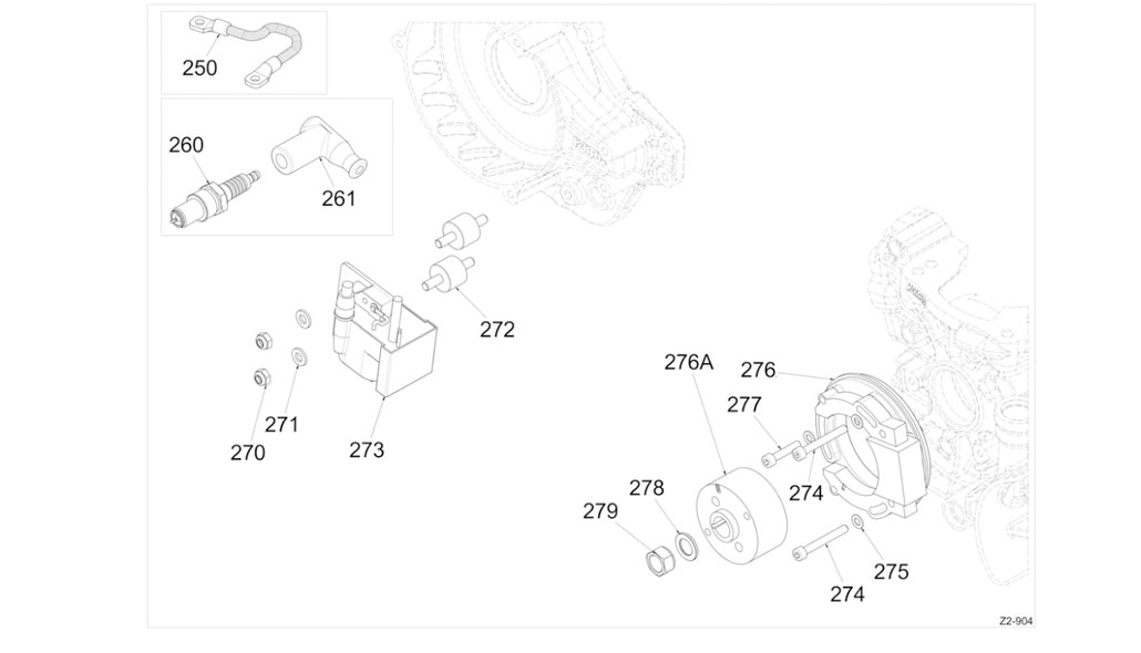Motoren IAME Ersatzteile IAME SCREAMER III,Zndung SCREAMER III