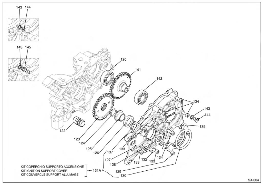 Motoren IAME Ersatzteile IAME X30 SUPER,Ausgleichswelle IAME X30 SUPER