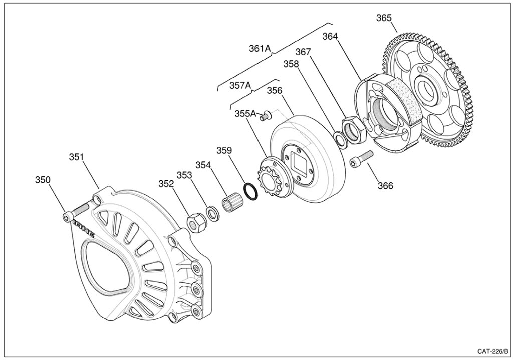 Motoren IAME Ersatzteile IAME X30 SUPER,Kupplung IAME X30 SUPER