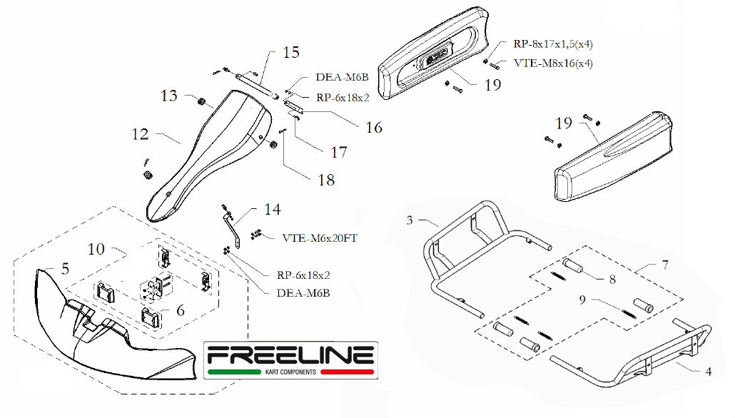 Verkleidung Verkleidung FREE-LINE 506