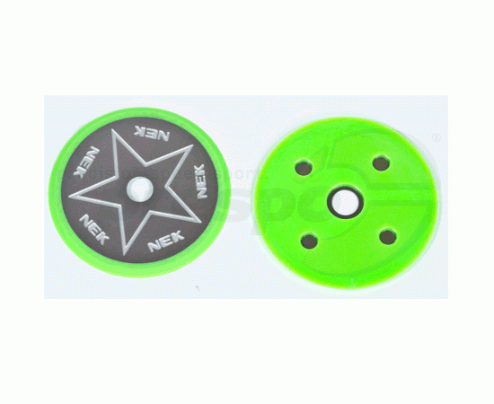 Bild 1 - U-Scheibe Stahl  NEK      : 60mm     grn-gummiert