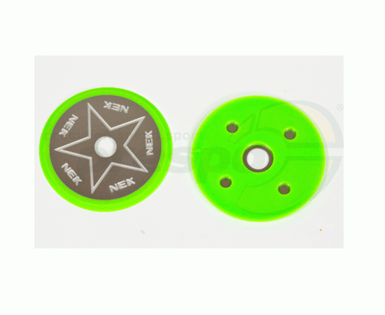 Bild 1 - U-Scheibe Stahl  NEK      : 53mm     grn-gummiert