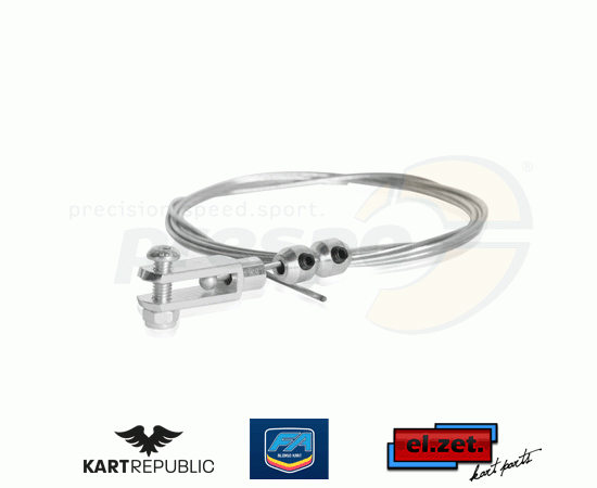 Bild 1 - Sicherungsseil komplett   KR/FA-KART   Modell: EL-ZET