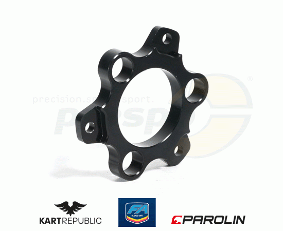 Bild 1 - Adapter fr Bremsscheibe KR/FA-KART      Dimension Scheibe: 150x13mm      