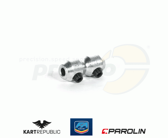 Bild 1 - Seilklemme fr Sicherungsseil Bremsstange  KR/FA-KART      System: PAROLIN