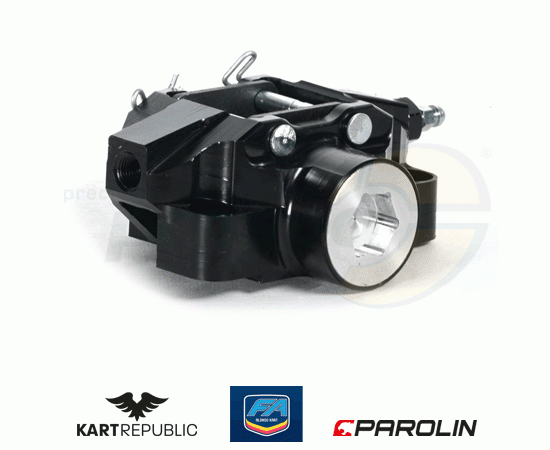 Bild 1 - Bremssattel vorne links  KZ     KR/FA-KART    Modell: PAROLIN