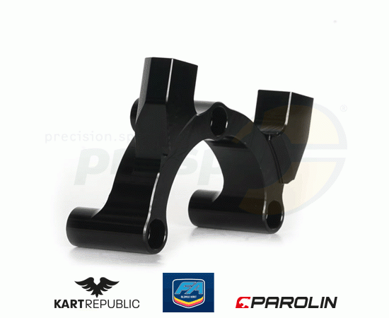 Bild 1 - Adapterplatte fr Bremssattel hinten ''KZ''  KR/FA-KART  Modell: PAROLIN