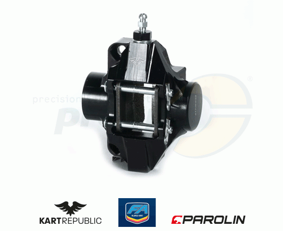 Bild 1 - Bremssattel vorne rechts  KZ     KR/FA-KART    Modell: PAROLIN