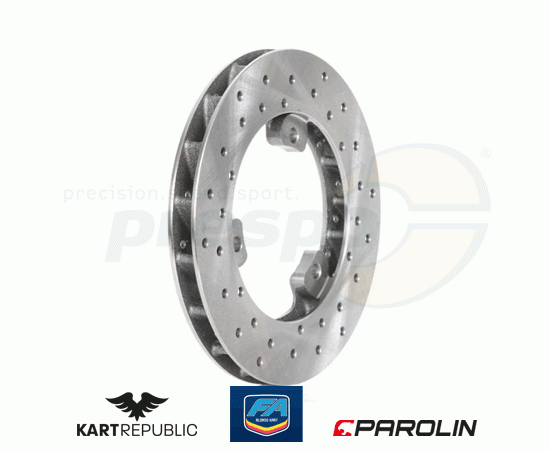 Bild 1 - Bremsscheibe hinten  ''KZ''  KR/FA-KART    Modell: PAROLIN