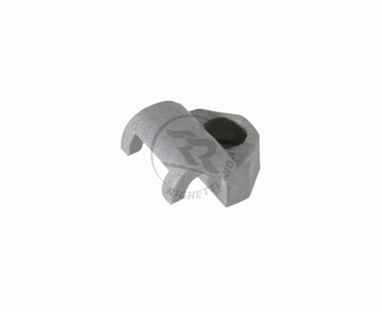 Bild 1 - Halterung fr T-Stck  Farbe:  silber