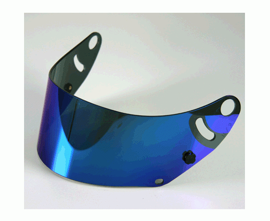 Bild 1 - Visier fr Helm ARAI  Serie: GP-6, SK-6   Farbe: blau verspiegelt