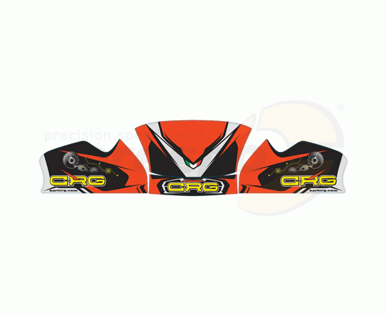 Bild 1 - Aufklebersatz Frontspoiler  CRG MINI    Modell: MK20