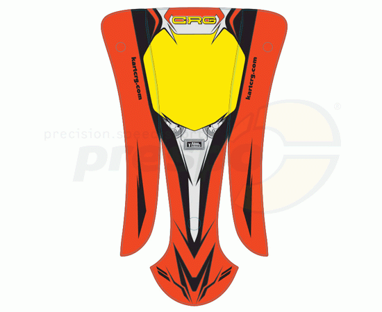 Bild 1 - Aufklebersatz Frontschild  CRG MINI    Modell: MK20