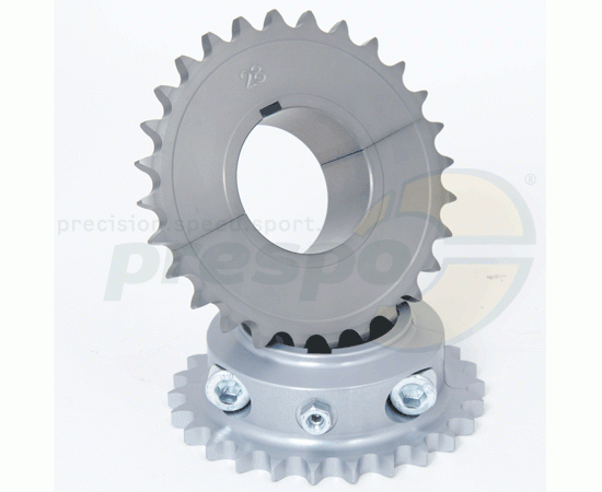 Bild 1 - Kettenrad  Aluminium-ergal  Typ 428   50 mm   Z 28