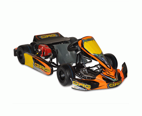 Bild 1 - Chassis CRG   PUFFO komplett fahrfertig HONDA GX 35       NA/Sticker Kit