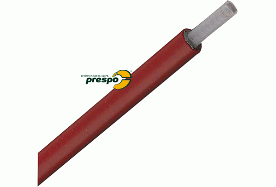 Bild 1 - Bowdenzug/Seilhlle HQ   fr Innenseile bis 1,9mm  rot
