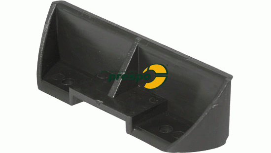 Bild 1 - Fusttze standard  schwarz  (Stck)