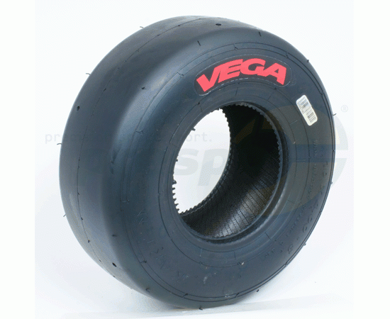 Bild 1 - Reifen Vega   M1  ''CIK-Mini''      Dimension: 10x4.00-5   Kennzeichnung: rot