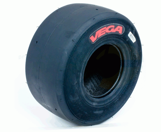 Bild 1 - Reifen Vega   M1  ''CIK-Mini''      Dimension: 11x5.00-5   Kennzeichnung: rot