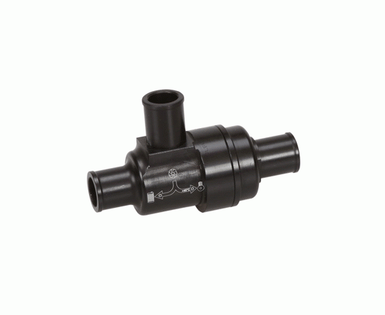 Bild 1 - Thermostat RR  (komplett incl. Thermostateinsatz 45) schwarz eloxiert