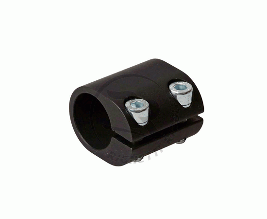 Bild 1 - Klemme Stabilisator  schwarz eloxiert    30mm