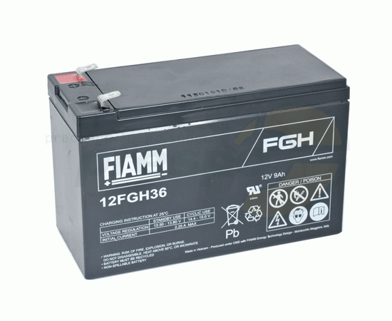 Bild 1 - Nr. 291 Batterie 12V  FIAMM 12FGH36 - IAME Mini Swift
