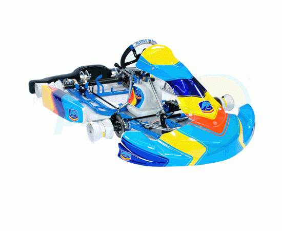 Bild 1 - Chassis ALONSO KART   Modell: FA1     Klasse: KZ