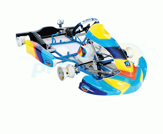 Bild 1 - Chassis ALONSO KART   Modell: A1     Klasse: CIK-Mini