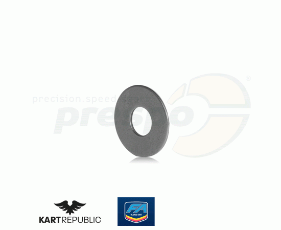 Bild 1 - Anlaufscheibe Pedal    KR/FA-KART   Dicke: 1mm  M8