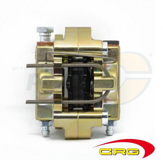 Bild 1 - Bild 00 2-Kolben Bremssattel hinten  CRG  New Age   gold eloxiert  