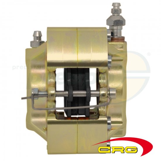 Bild 1 - Bild A Bremssattel V09-V11 vorne links  komplett  gold eloxiert