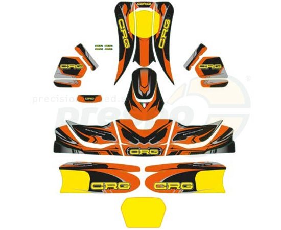 Bild 1 - Aufklebersatz Bodywork CRG   KG 507/508   Modell: 2022/2023